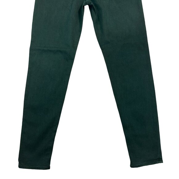 NWT Hudson Krista Super Skinny Jeans Womens 31 29 Stretch Pockets Green - Picture 7 of 8